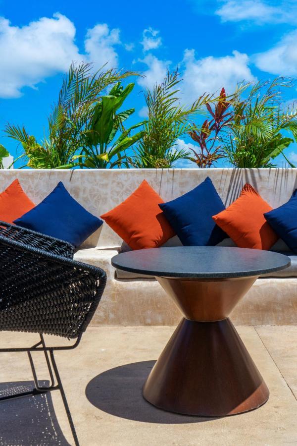 Private Pool And Roof Top For 3 In La Veleta Tulum Bagian luar foto