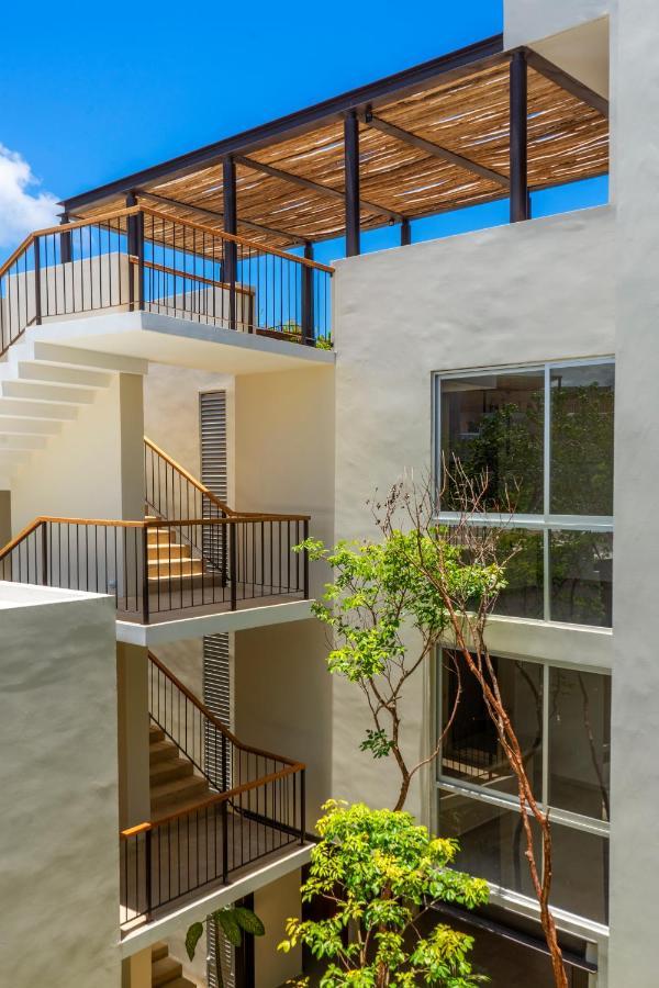 Private Pool And Roof Top For 3 In La Veleta Tulum Bagian luar foto